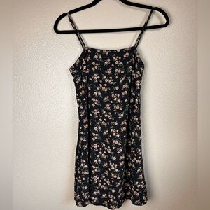 American Eagle ditzy floral tie-back spaghetti strap sundress